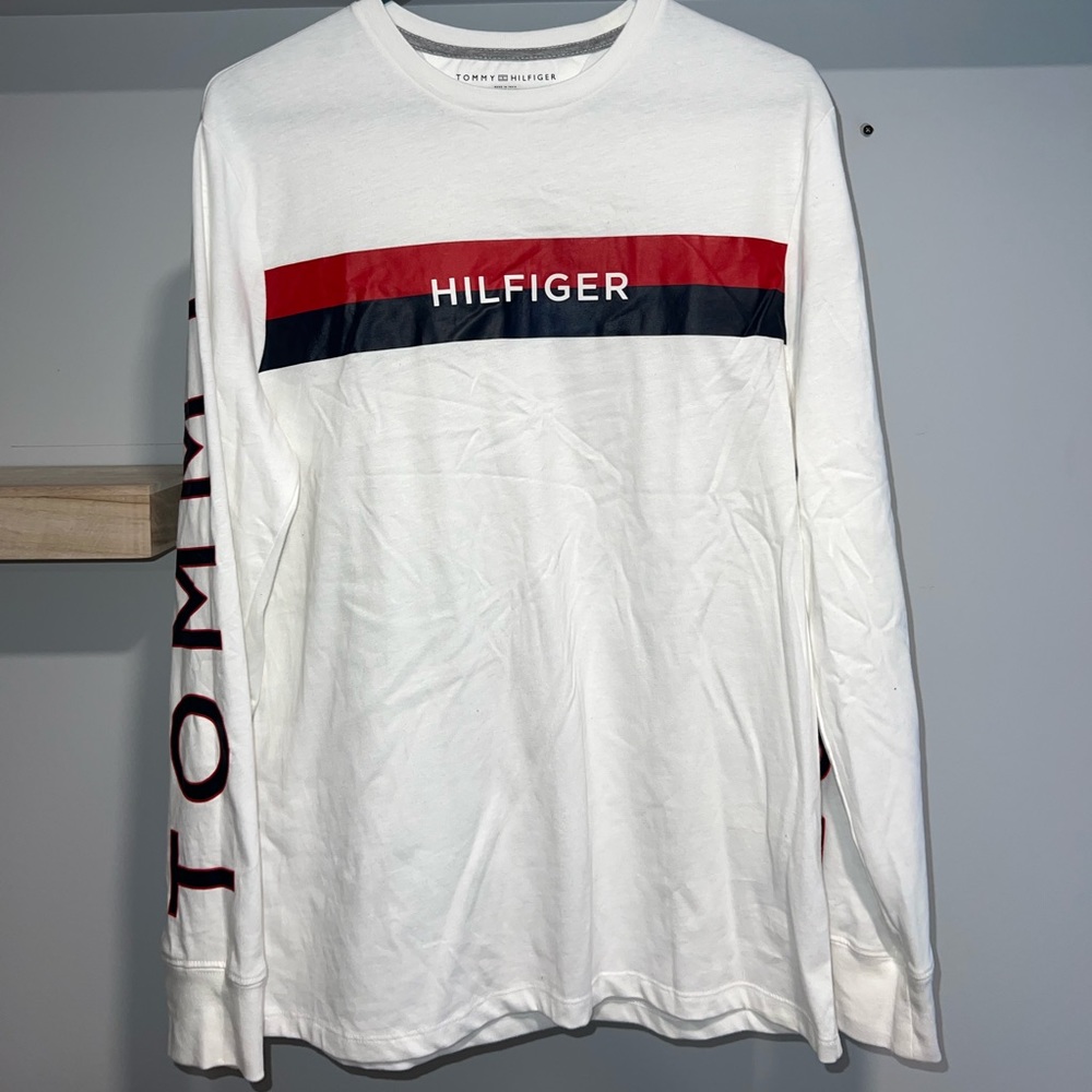 Tommy Hilfiger white Long sleeve T-shirt
